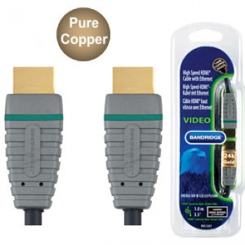 Bandridge  High Speed HDMI Cable with Ethernet
