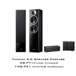 Yamaha NSF71+NSP51+NSSW100 ( 5.1 Speaker package)