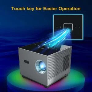 X3 Portable Android 9 Projector – 150 ANSI Lumens, HD 720P, Electric Focus & WiFi/BT5.0