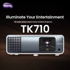 BenQ TK710 - True 4K UHD HDR 3200 Lumens Home Cinema Laser Projector