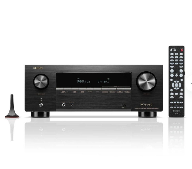 Denon AVR-X2900H - 7.2 Channel Dolby Atmos 8K Ultra HD AV Receiver