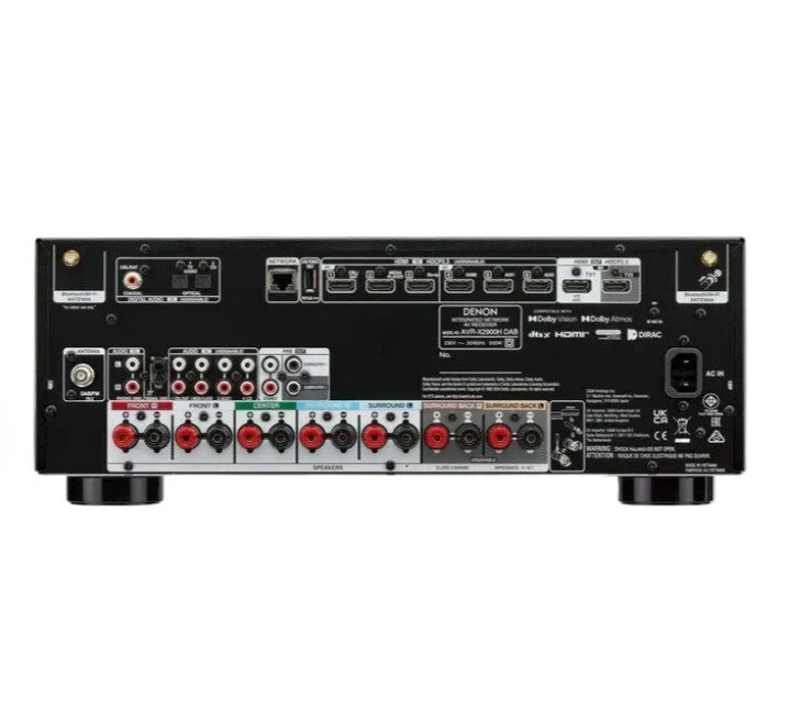 Denon AVR-X2900H - 7.2 Channel Dolby Atmos 8K Ultra HD AV Receiver - Image 2